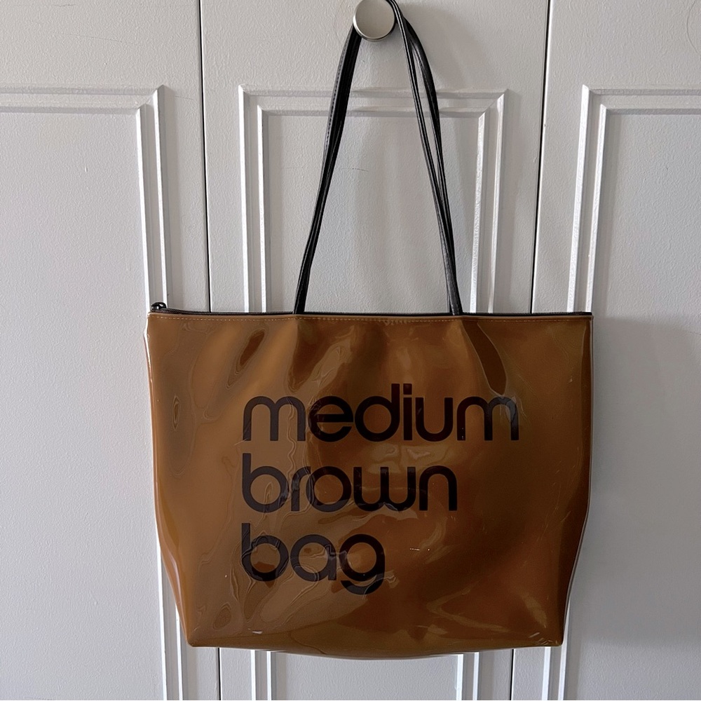 Vintage Bloomingdale’s Medium Brown Bag Tote Bag